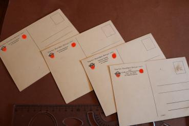 Preview: vier alte Postkarten - vers. Motive - Tag der deutschen Polizei 1941